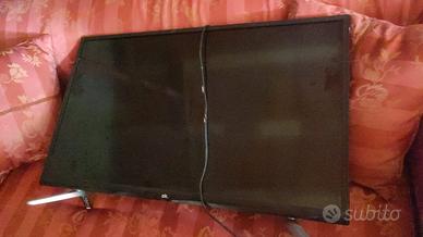 Televisione funzionante senza telecomando