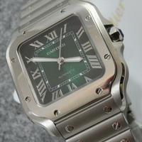 Cartier Santos WSSA0061 verde orologio originale 