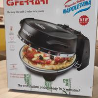 FORNO PIZZA CON DOPPIA PIASTRA RIMOVIBILE