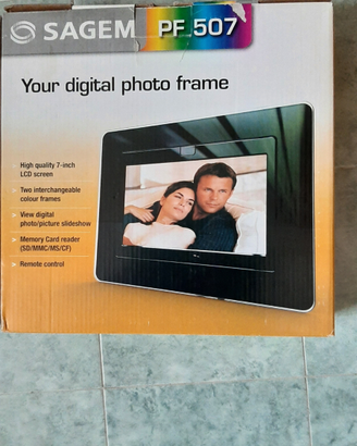 Cornice digitale SAGEM PF 507 NUOVA
