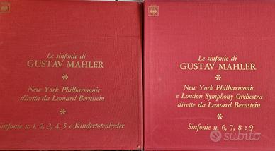 GUSTAV MAHLER - LE SINFONIE - 2 BOX LPs N.Y.PHILAR