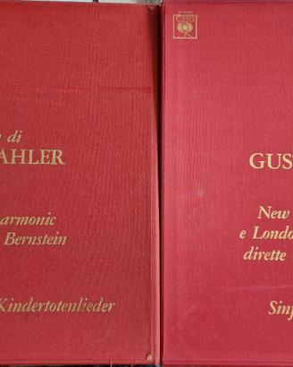 GUSTAV MAHLER - LE SINFONIE - 2 BOX LPs N.Y.PHILAR