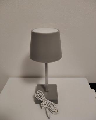 Lampada da Tavolo LED Ricaricabile USB 