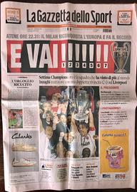 Gazzetta dello Sport  Milan  1989. e 2007/2011