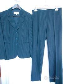 Tailleur, gessato, t. 44 , giacca + pantalone