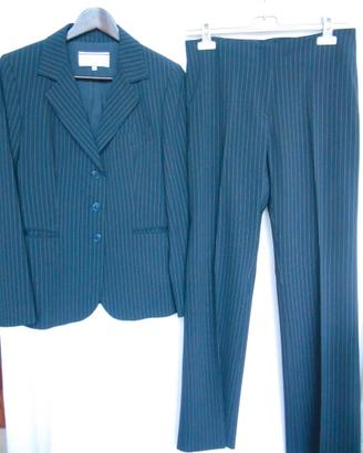Tailleur, gessato, t. 44 , giacca + pantalone