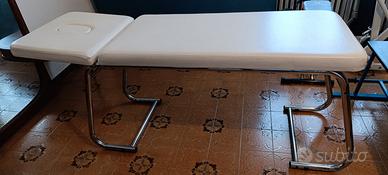 Lettino medico visite,trattamenti con snodo, telai