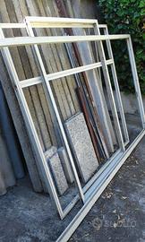 VETRATA ALLUMINIO PER PICCOLO BALCONE