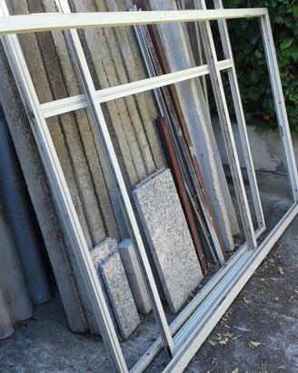 VETRATA ALLUMINIO PER PICCOLO BALCONE