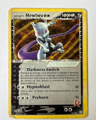 Mewtwo ex rocket’s (2004)