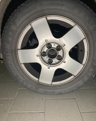 4 Cerchi in lega originali volkswagen