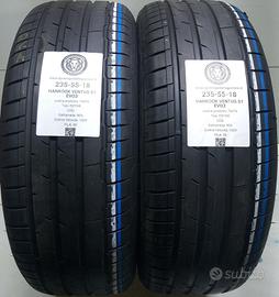 2 GOMME 235 55 18 HANKOOK A73474
