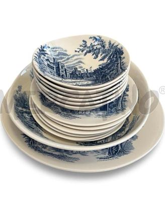 SERVIZIO JOHNSON BROS HADDON HALL BLUE 14 PZ