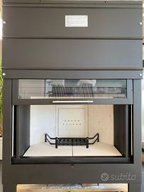 CAMINETTO MB MEGAFIRE VENTILATO 15,5 KW MONTEGRAPP