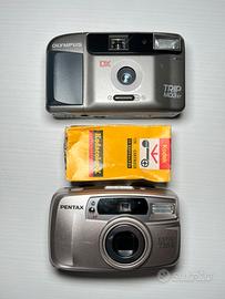 Fotocamere analogiche a pellicola Olympus pentax