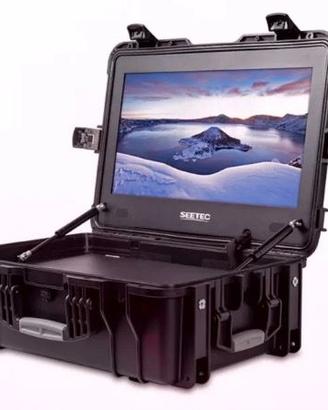 Monior professionale 1000 cd/m^2, con batteria
