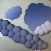 Cloud Keyboard Poggiapolsi e Mouse Pad Supporto pe