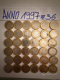 Lotto unico composto da 73 monete da 1000 lire