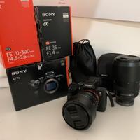 Sony a7iii/sony fe70-300 f4.5-5.6/sony fe35 f1.4