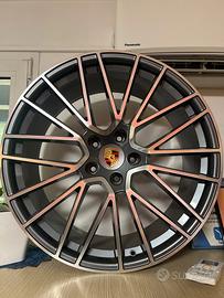 CERCHI NUOVI RAGGIO 22 POLLICI PORSCHE $MODELLO_AU