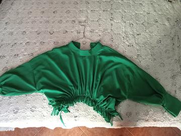 blusa verde