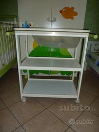 Fasciatoio e bagnetto azur savana rana