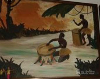 olio su tela La Giungla