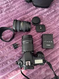 Kit canon 50D +2 obiettivi ( Canon 18-135mm + Toki