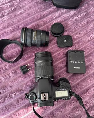 Kit canon 50D +2 obiettivi ( Canon 18-135mm + Toki