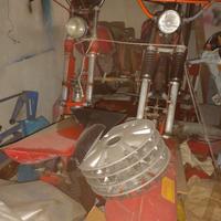 2 Motoslitte alpenscooter pozza su Montesa Cota