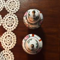 Due barattoli cinesi Canton Decor.