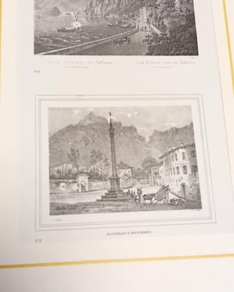 antica stampa di Mandello del Lario rarissima 