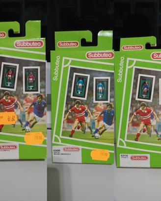 Subbuteo 3 Squadre Sigillate 