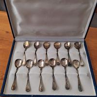 Servizio di cucchiaini per gelato argento 800