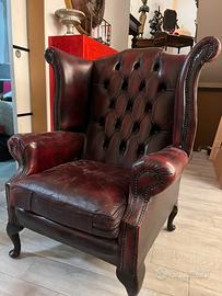 Poltrona Chesterfield originale