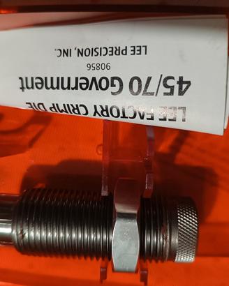 Carbide Factory crimp DIE della Lee - 45/70 Govern