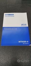USO E MANUTENZIONE MANUALE YAMAHA PER MT-03 - B9A-