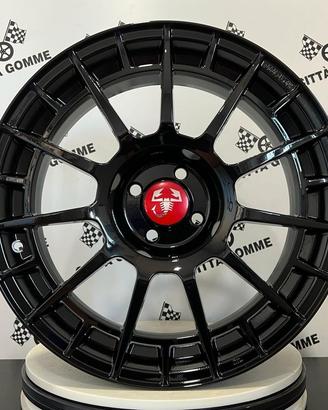 SET 4 CERCHI IN LEGA 500 ABARTH DA 18"