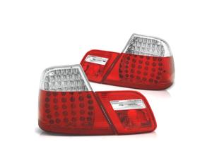 FANALI A LED BMW E46 BERLINA 98-01 ROSSO CROMATO L