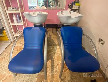 Lavatesta per parrucchiere