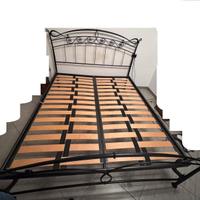 Letto Matrimoniale Solmet in ferro battuto