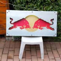 Insegna, Lampada Luminosa Red Bull