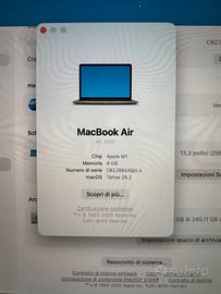 Apple MacBook Air m1 256 gb