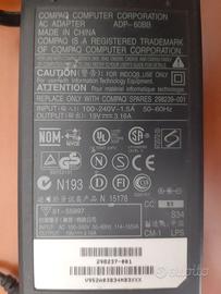 Caricabatteria adattatore HP COMPAQ MODEL ADP-60BB