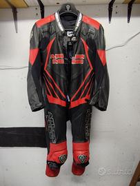 Tuta moto in pelle