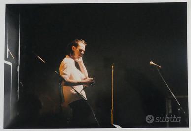 Nick Cave in concerto al Vox. 1993. Foto originale