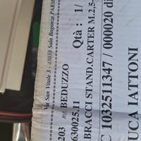 coppia di bracci tenda da sole Arquati