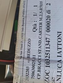 coppia di bracci tenda da sole Arquati