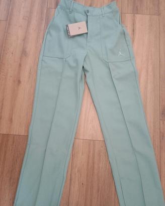 pantaloni donna Nike Jordan verde chiaro XS nuovo
