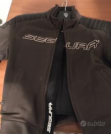 Giubbotto moto in pelle SEGURA